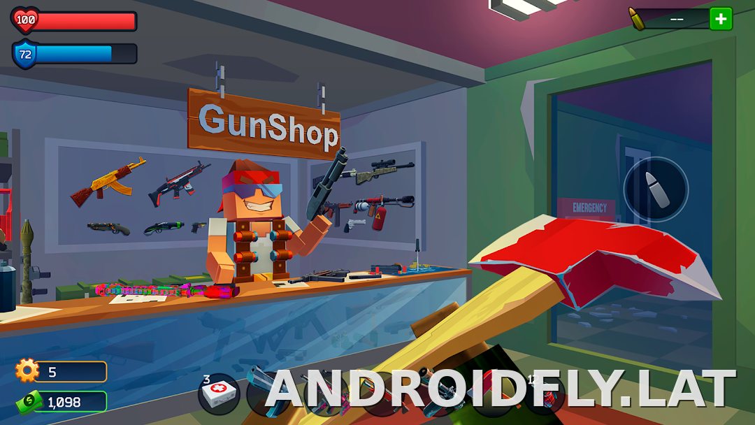Pixel Combat: Zombies Strike скриншот 2