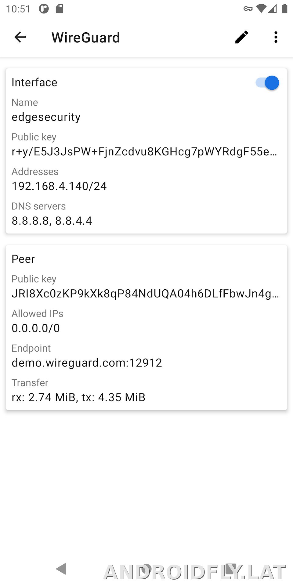 WireGuard скриншот 2